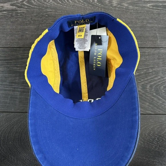 Polo Ralph Lauren Long Bill POLO P-Wing Twill Four-Panel Cap NWT Men’s L/XL - Picture 5 of 5